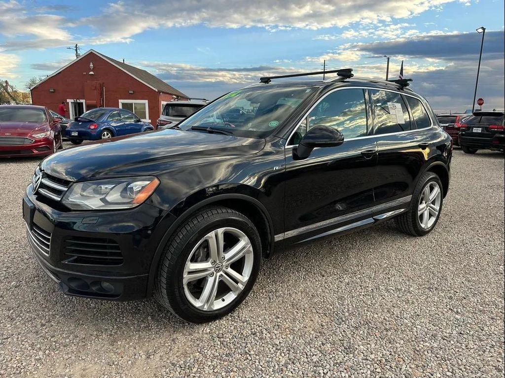 used 2014 Volkswagen Touareg car, priced at $10,900