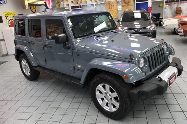 used 2015 Jeep Wrangler Unlimited car, priced at $20,850
