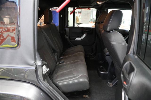 used 2017 Jeep Wrangler Unlimited car, priced at $23,896