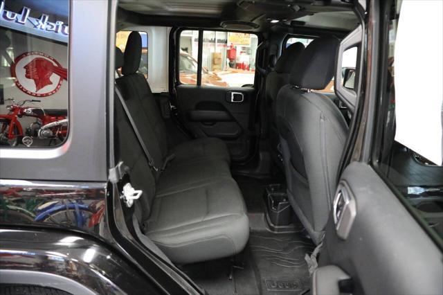 used 2018 Jeep Wrangler Unlimited car, priced at $26,896