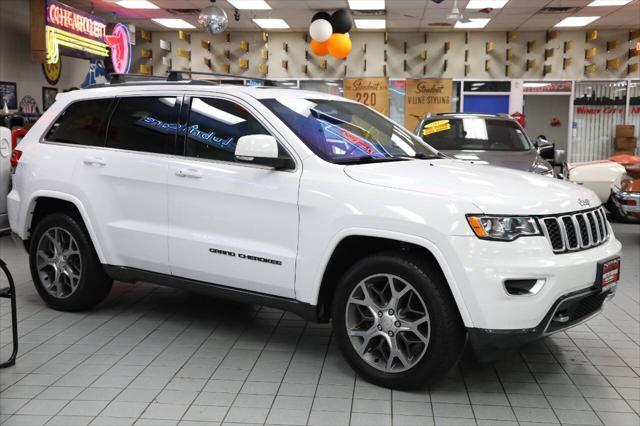 used 2018 Jeep Grand Cherokee car, priced at $18,896