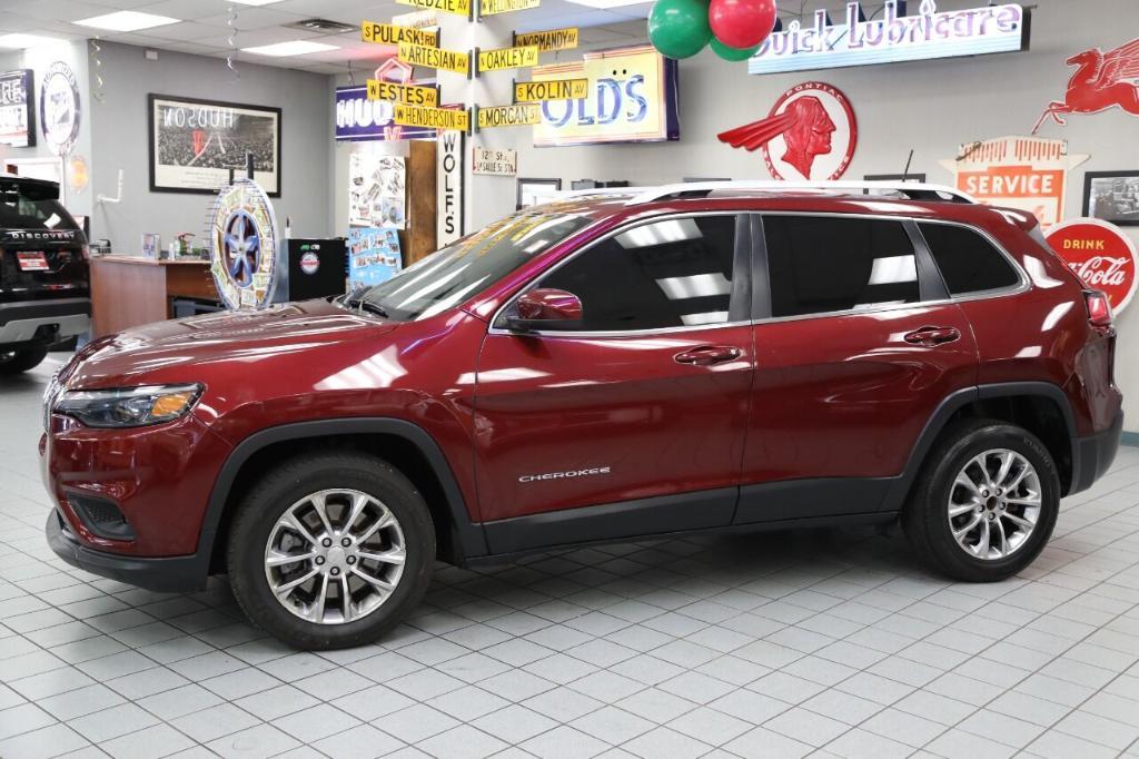 used 2019 Jeep Cherokee car, priced at $17,896