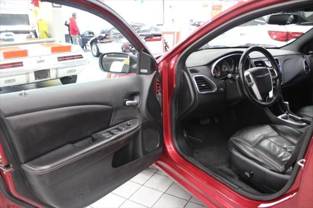 used 2013 Chrysler 200 car, priced at $11,745