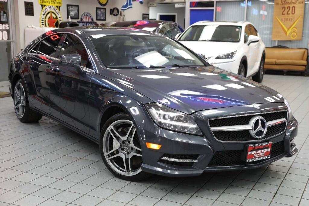 used 2014 Mercedes-Benz CLS-Class car, priced at $14,850