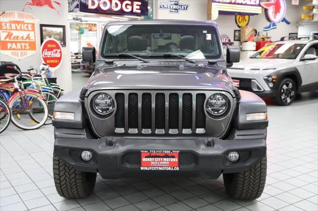 used 2020 Jeep Wrangler Unlimited car, priced at $27,896