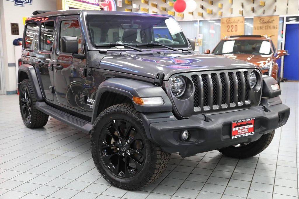 used 2020 Jeep Wrangler Unlimited car, priced at $27,896