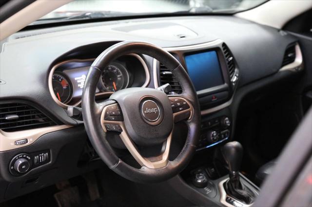 used 2017 Jeep Cherokee car, priced at $14,896