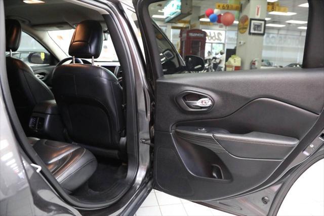 used 2017 Jeep Cherokee car, priced at $14,896