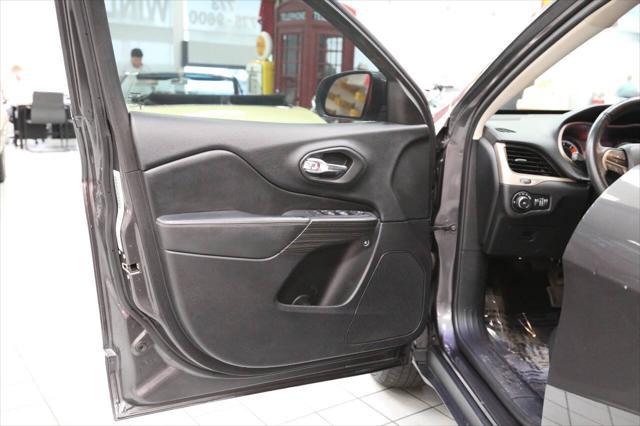 used 2017 Jeep Cherokee car, priced at $14,896