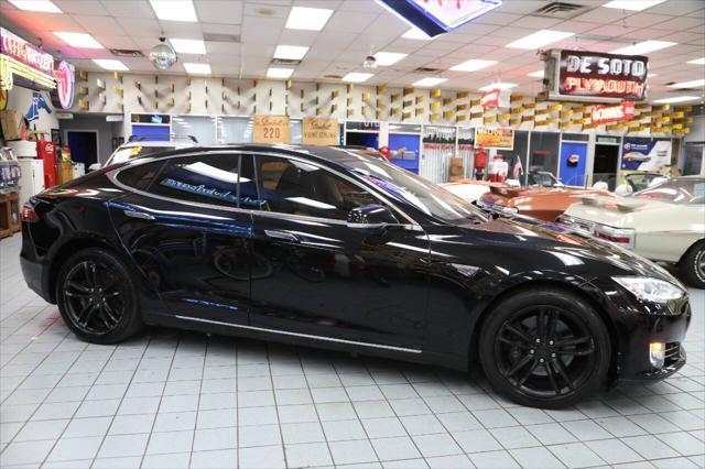 used 2014 Tesla Model S car, priced at $16,896