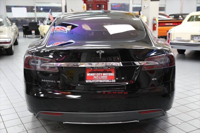used 2014 Tesla Model S car, priced at $16,896