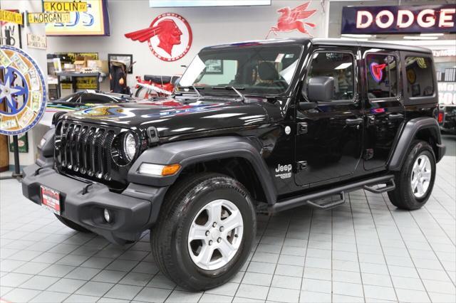 used 2018 Jeep Wrangler Unlimited car, priced at $27,850