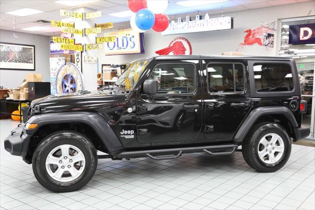 used 2018 Jeep Wrangler Unlimited car, priced at $27,850