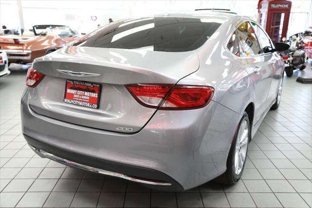 used 2015 Chrysler 200 car, priced at $9,896