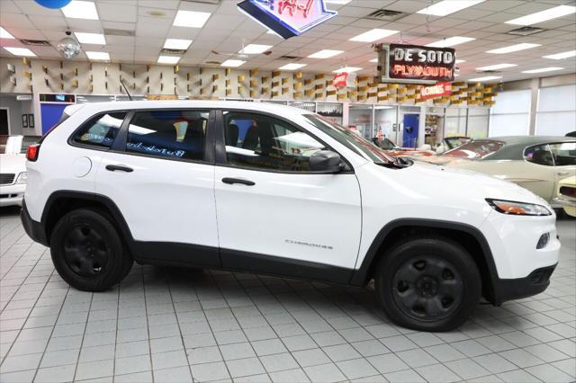 used 2014 Jeep Cherokee car, priced at $12,896
