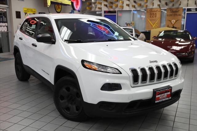 used 2014 Jeep Cherokee car, priced at $12,896