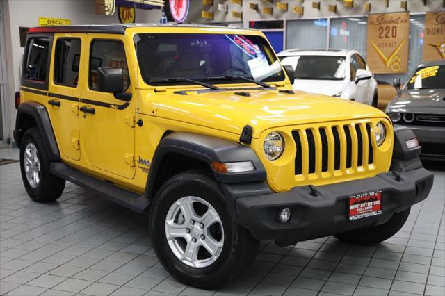 used 2019 Jeep Wrangler Unlimited car, priced at $28,850