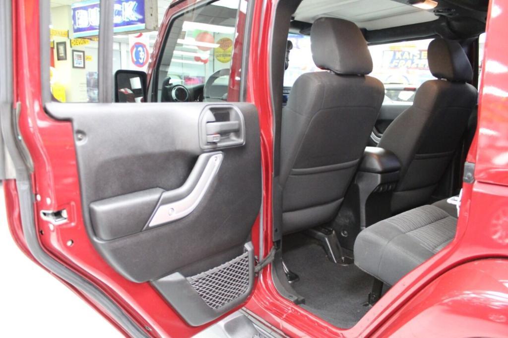 used 2012 Jeep Wrangler Unlimited car, priced at $20,850