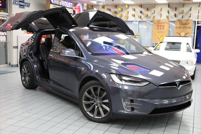 used 2018 Tesla Model X car, priced at $29,850