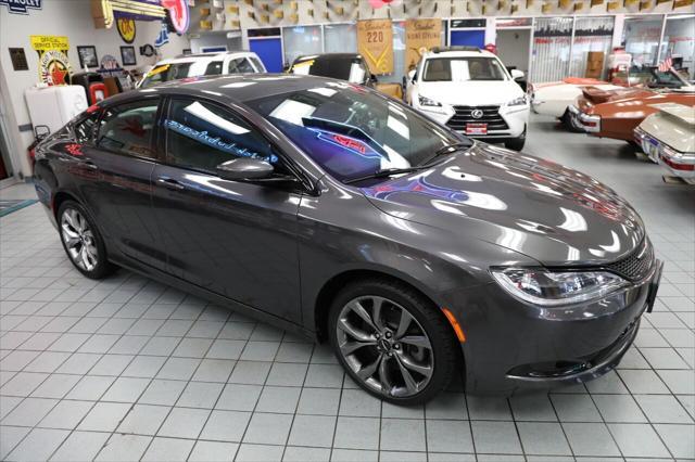 used 2015 Chrysler 200 car, priced at $11,895