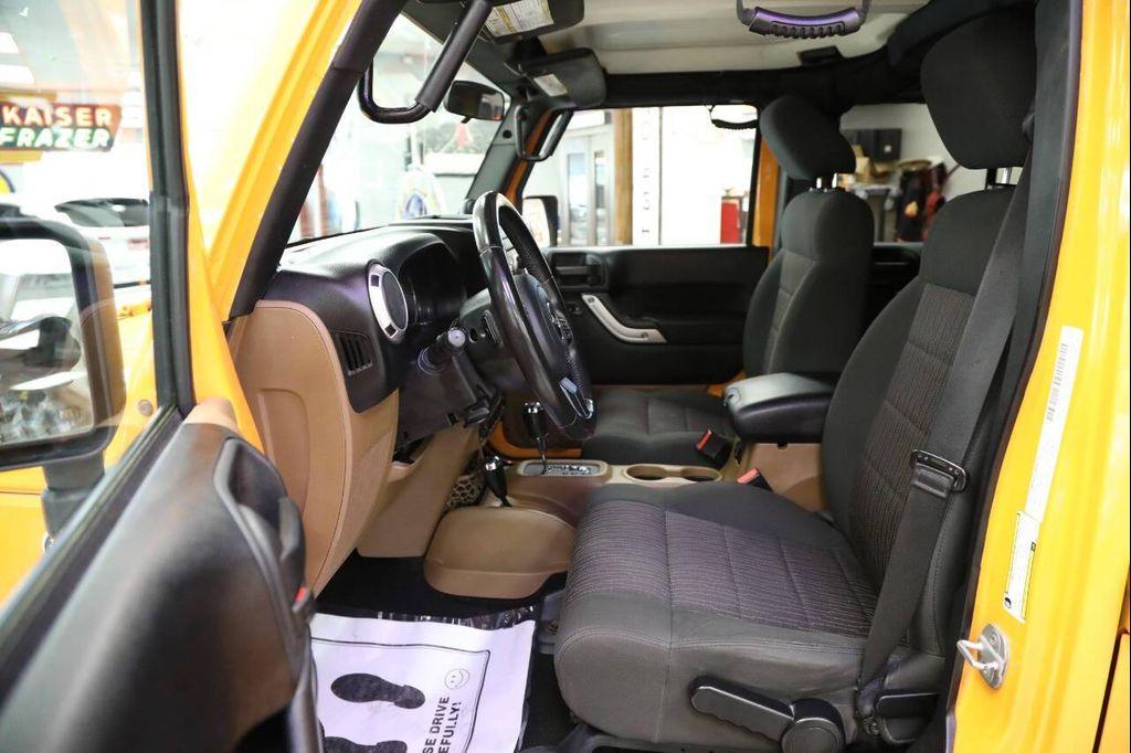 used 2012 Jeep Wrangler Unlimited car, priced at $18,896