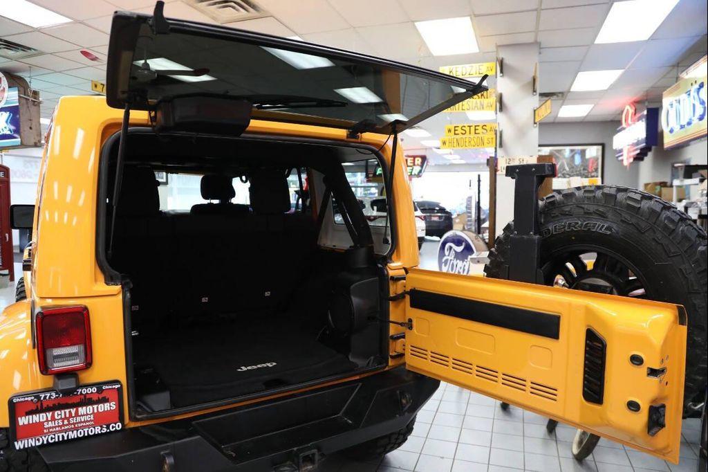 used 2012 Jeep Wrangler Unlimited car, priced at $18,896