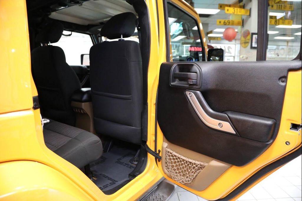 used 2012 Jeep Wrangler Unlimited car, priced at $18,896