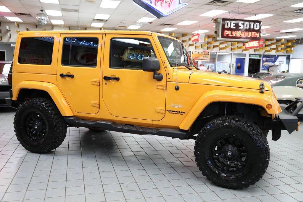 used 2012 Jeep Wrangler Unlimited car, priced at $18,896