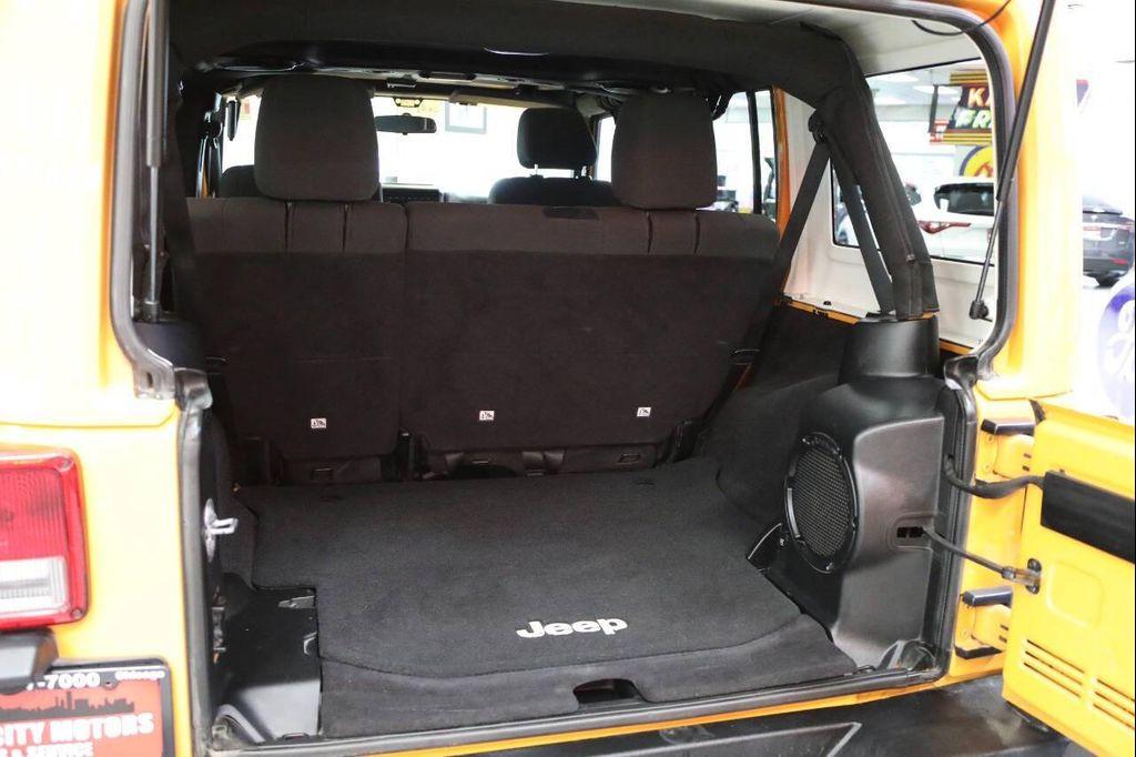 used 2012 Jeep Wrangler Unlimited car, priced at $18,896