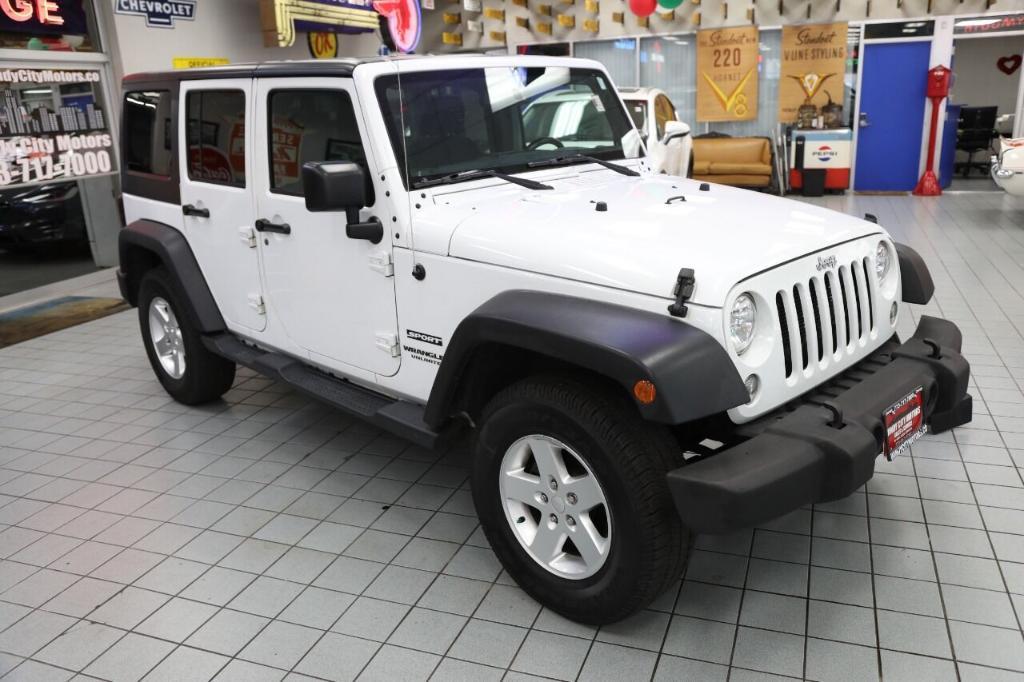 used 2016 Jeep Wrangler Unlimited car, priced at $16,850