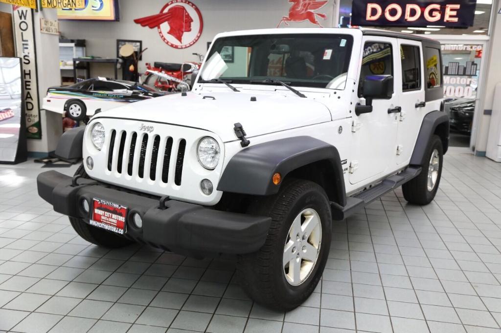used 2016 Jeep Wrangler Unlimited car, priced at $16,850