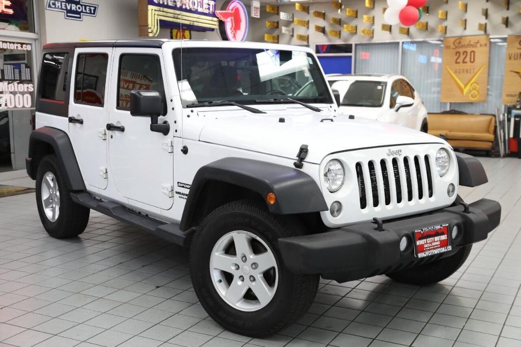 used 2016 Jeep Wrangler Unlimited car, priced at $16,850