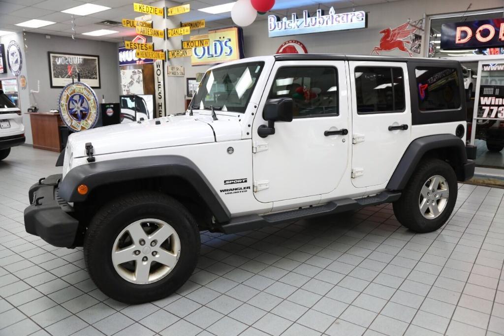 used 2016 Jeep Wrangler Unlimited car, priced at $16,850