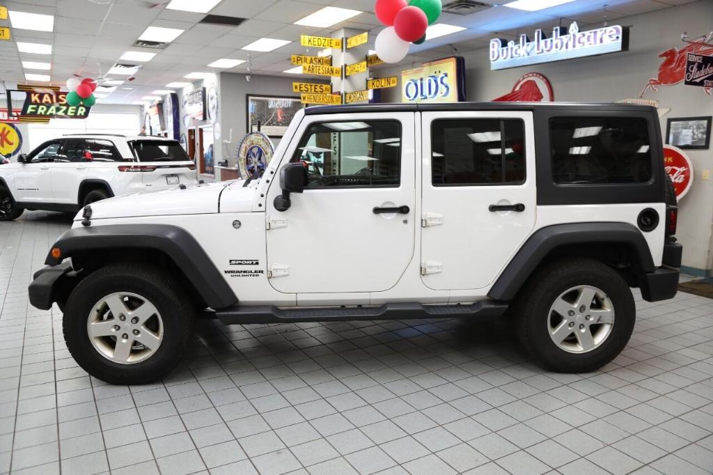 used 2016 Jeep Wrangler Unlimited car, priced at $16,850