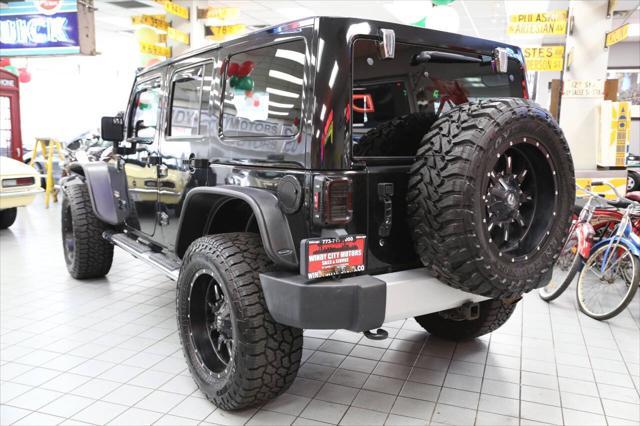 used 2012 Jeep Wrangler Unlimited car, priced at $17,896