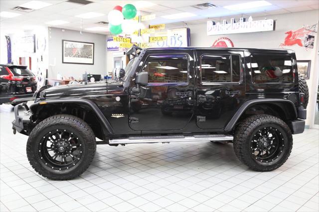 used 2012 Jeep Wrangler Unlimited car, priced at $17,896