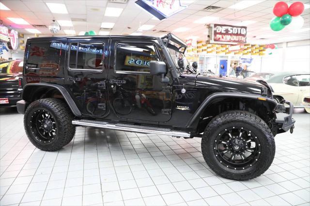 used 2012 Jeep Wrangler Unlimited car, priced at $17,896