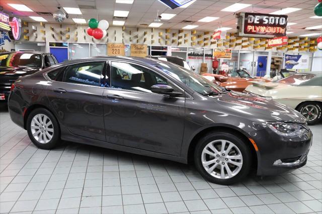 used 2015 Chrysler 200 car, priced at $9,896