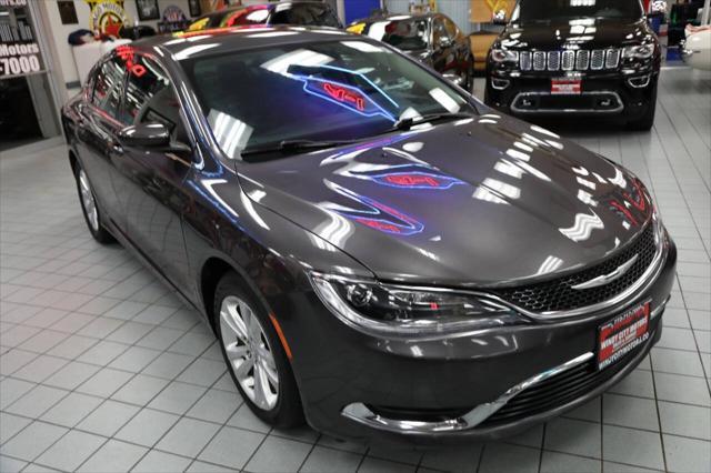 used 2015 Chrysler 200 car, priced at $9,896