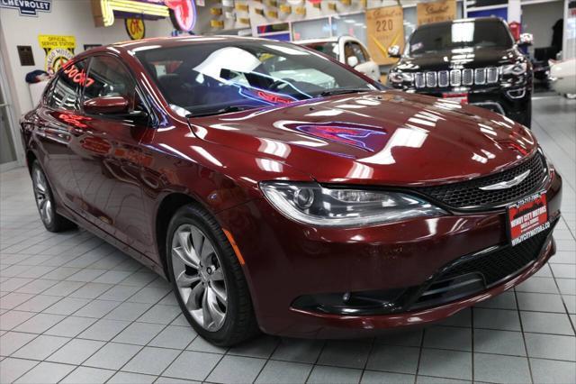 used 2015 Chrysler 200 car, priced at $10,896