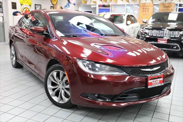 used 2015 Chrysler 200 car, priced at $10,896