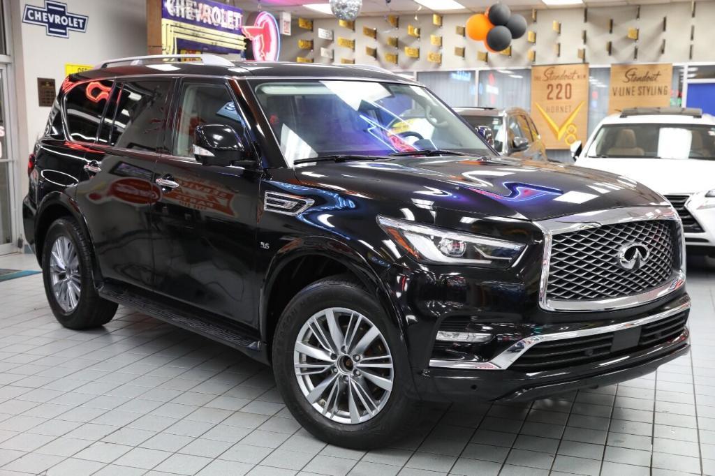 used 2019 INFINITI QX80 car, priced at $27,850