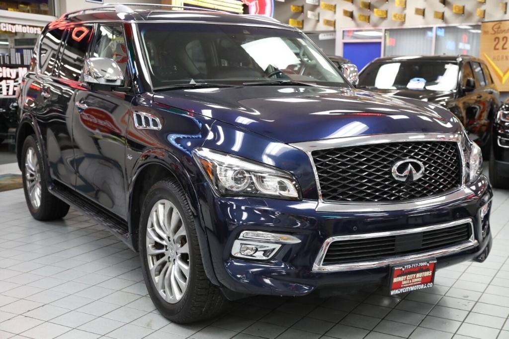 used 2017 INFINITI QX80 car, priced at $32,850