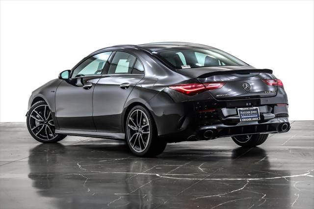 new 2025 Mercedes-Benz AMG CLA 35 car, priced at $60,785