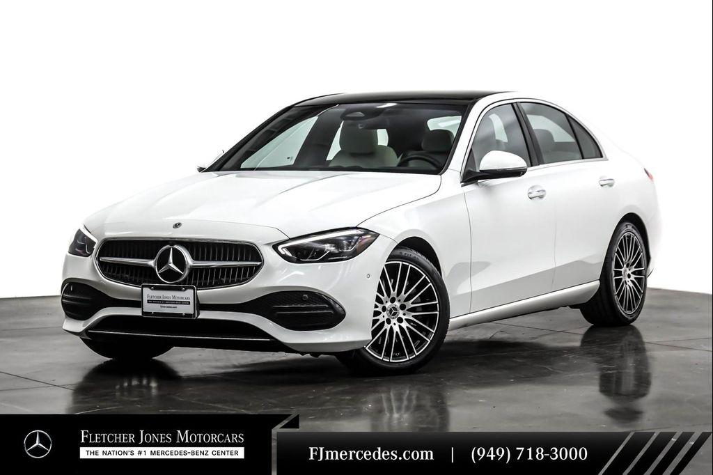 used 2023 Mercedes-Benz C-Class car, priced at $34,892