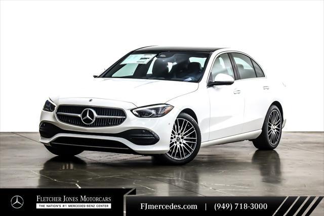 new 2025 Mercedes-Benz C-Class car, priced at $51,085