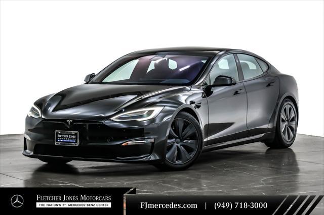 used 2022 Tesla Model S car, priced at $42,892