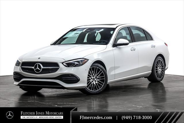 new 2025 Mercedes-Benz C-Class car, priced at $52,085