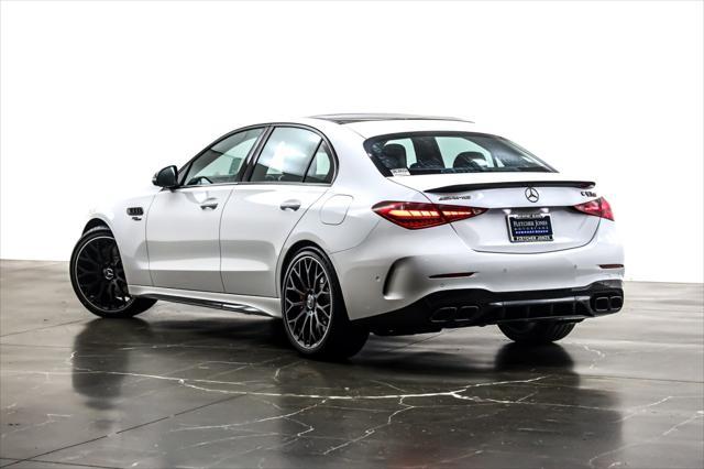 new 2025 Mercedes-Benz AMG C 63 car, priced at $104,725