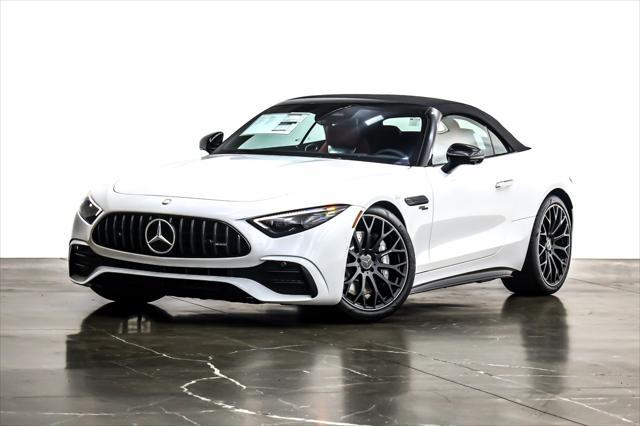 new 2025 Mercedes-Benz AMG SL 43 car, priced at $122,700